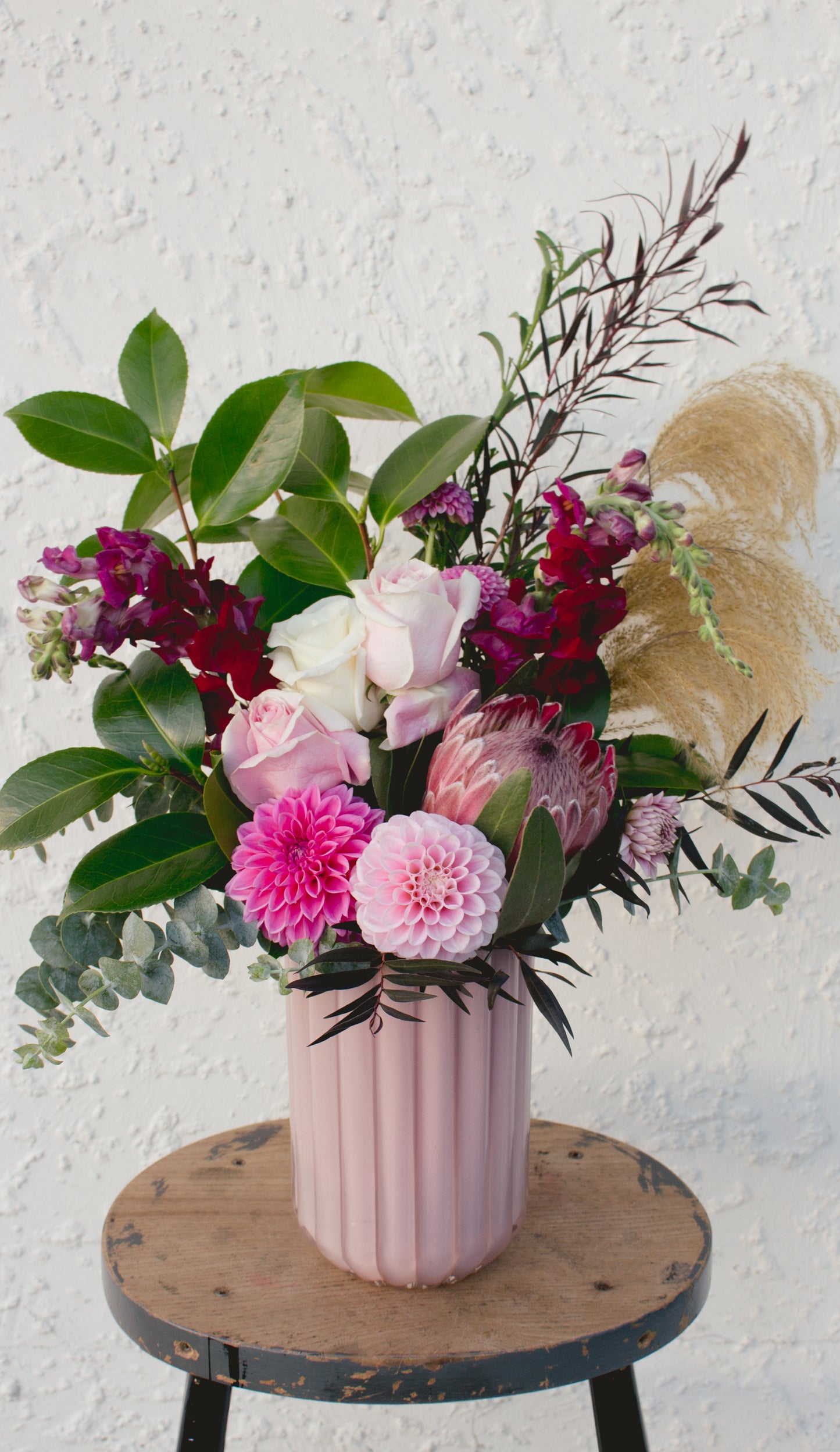 Lamington Kiss Vase Arrangement