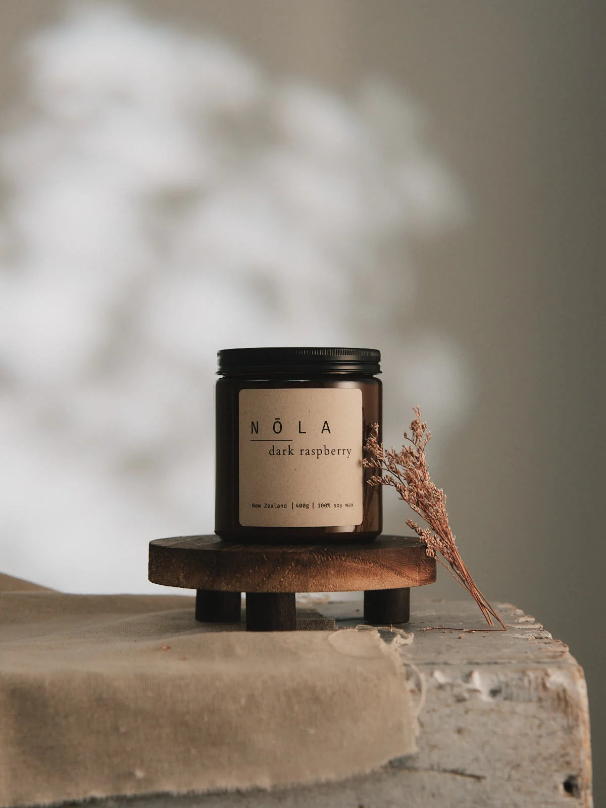 Nola Candle - Dark Raspberry