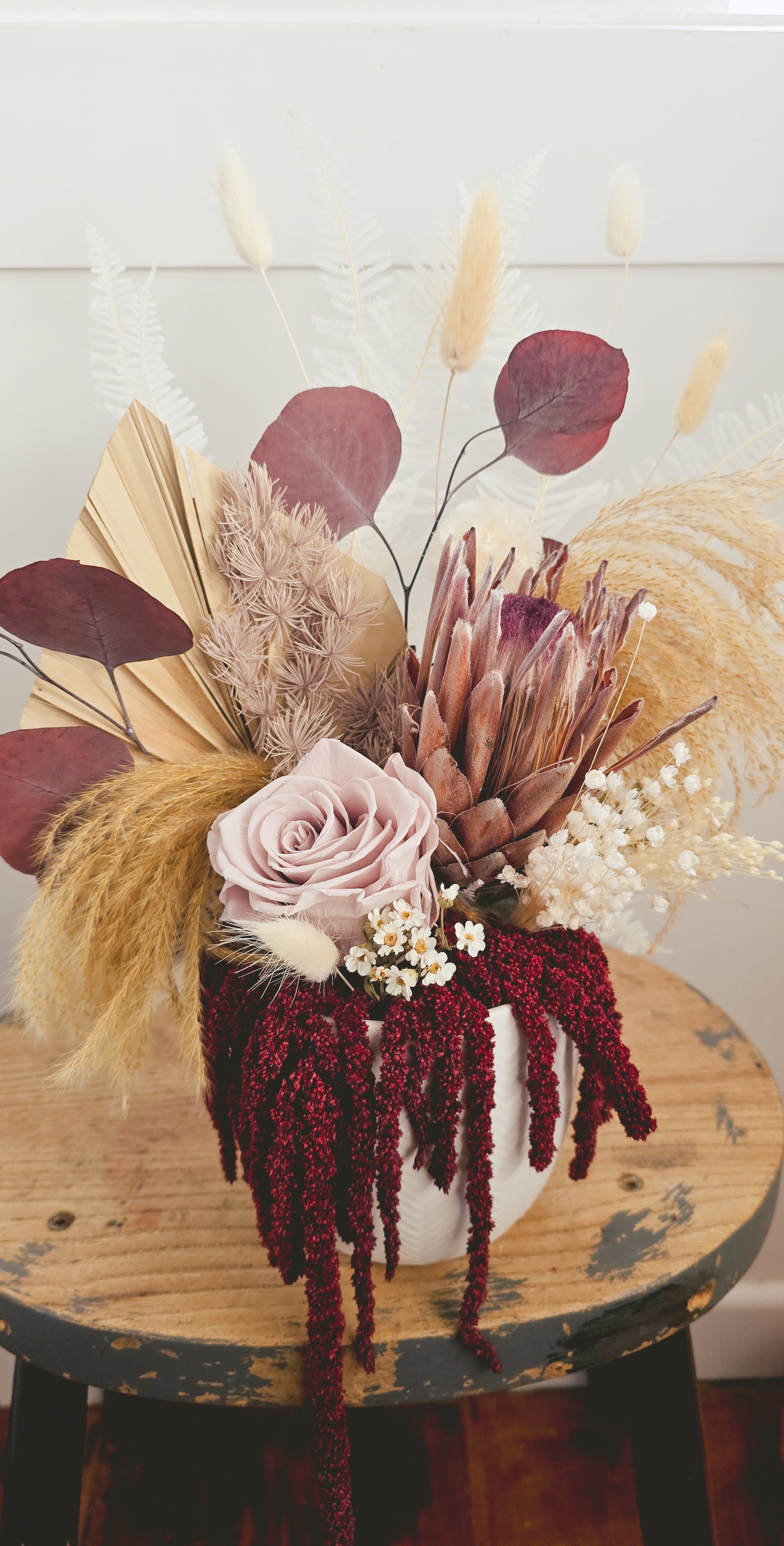 Dried Vase Arrangement