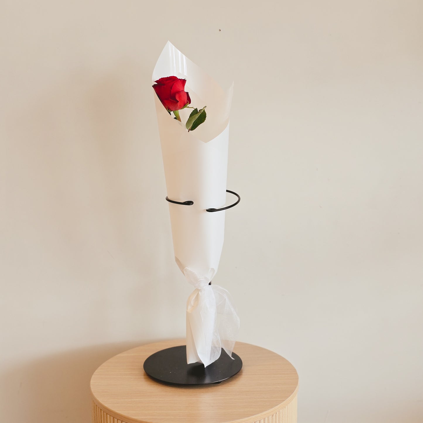 Single Rose Bouquet