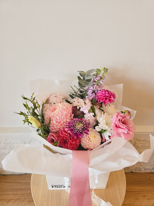 Blush Medley Bag Arrangement